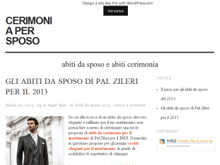 Le novità per gli abiti da sposo e cerimonia