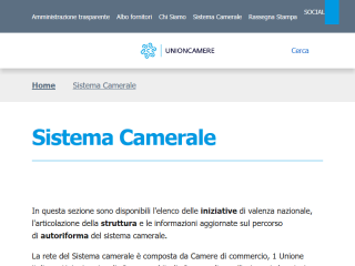 Unioncamere