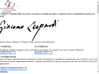 Progetto Leopardi