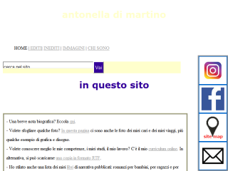 Sito personale di Antonella Di Martino, immagini e parole