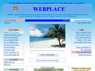 WEBPLACE: sms gratis, musica, giochi, sesso, amici, sport