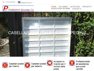 Pallestrini Società Cooperativa produzione cassette postali