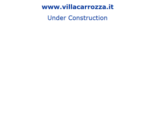 Villa Carrozza