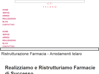 Telaro | Arrediamo Farmacie e Laboratori dal 1953