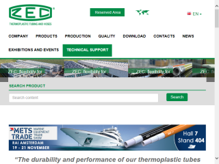 Zec S.p.A. - Tubi flessibili termoplastici e PTFE