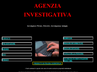 Agenzia Investigativa, Investigatore Privato, Bonifiche Elettroniche