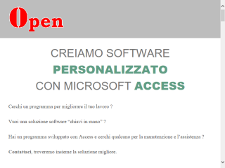 Open - Consulenza informatica e formazione