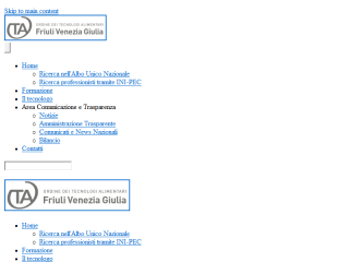 Ordine Tecnologi Alimentari Regione Friuli Venezia Giulia
