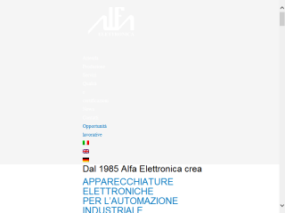 Alfa Elettronica sistemi industriali elettronici ed elettromeccanici 