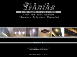 Teknika decorazioni, controsoffitti, pareti in cartongesso e architett