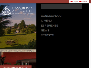 CASA ROSSA AI COLLI - Alloggio agrituristico a Ragogna Friuli Udine