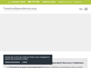 Tossicodipendenza - Comunità recupero tossicodipendenti Narconon