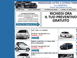 BluService noleggio auto