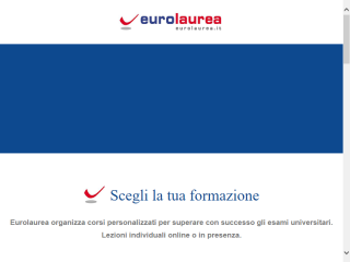 Eurolaurea preparazione esami universitari