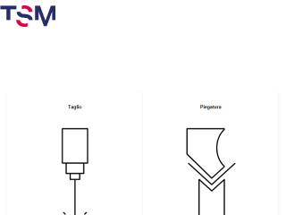 TSM lavorazione lamiera taglio laser punzonatura metalli acciaio Porde