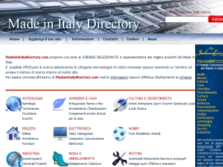 made in  italy directory