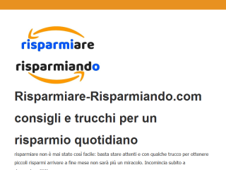 risparmiare risparmiando - il miglior modo per risparmiare