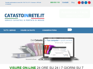 Visure catastali immediate on-line