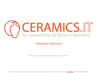 Ceramics.it: Le Ceramiche di Nove e Bassano