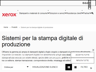 Stampa digitale con DocuTech di  Xerox