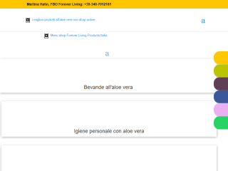 Aloe Vera direttamente online della Forever Living Products