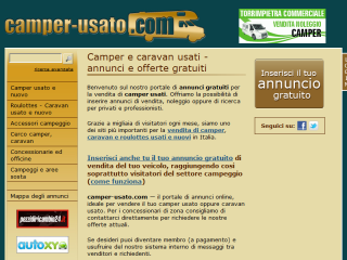 Annunci e offerte gratuiti di camper & caravan usati