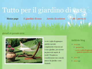 Blog arredi giardino