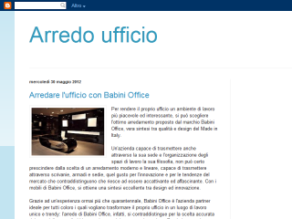 Design arredamento ufficio