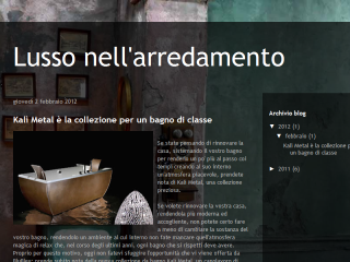 Blog arredobagno