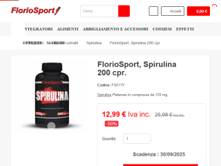 Spirulina: Informazioni ed offerte speci