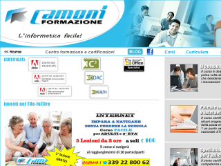 CAMONI FORMAZIONE - Corsi Computer/Informatica, Certificazioni, corsi