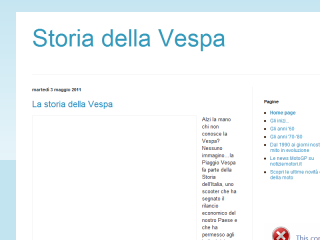 Storia vespa