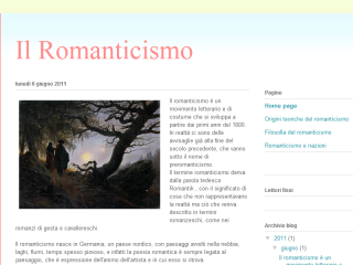 Il romanticismo e la poesia