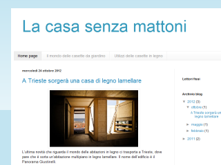 Blog case legno