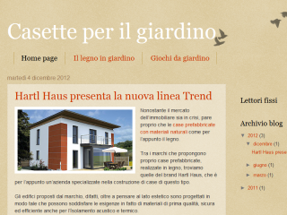 Blog casa in legno