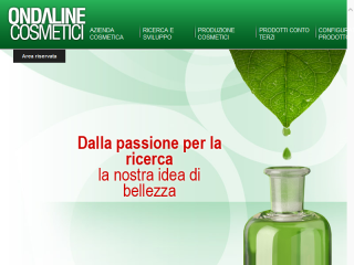 Ondaline Cosmetici - Produzione cosmetici conto terzi