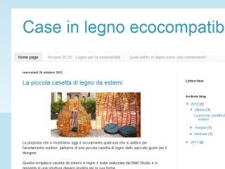 Abitare nel legno