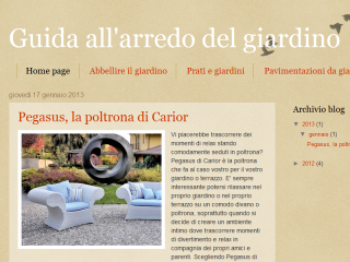 Blog arredo esterni