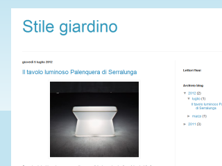 Blog arredamento giardino