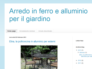 Blog arredamento giardino