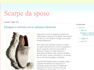 Blog calzature eleganti sposo