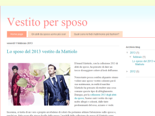 Blog abiti cerimonia sposo