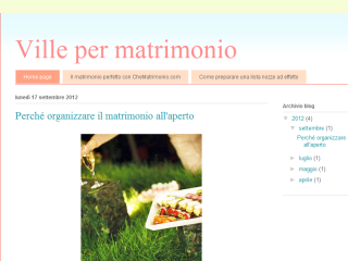 Blog location matrimoni