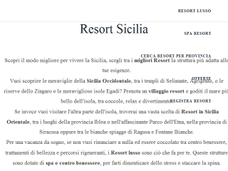 Resort Sicilia