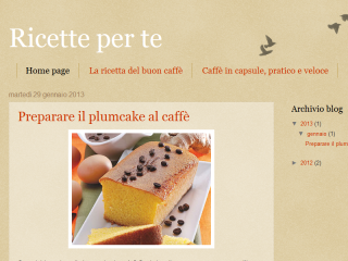 Facili ricette al caffè