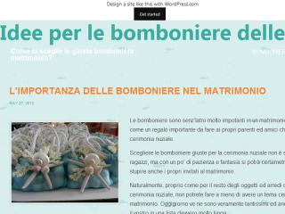 Blog su nozze e bomboniere