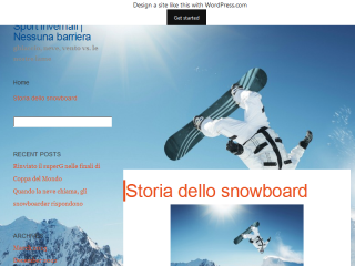 Appassionati di snowboard