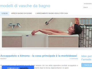 Vasca da bagno moderna