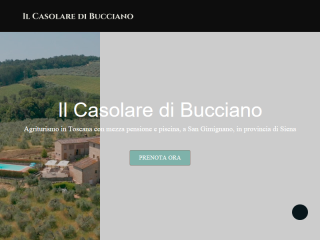 Agriturismo Toscana San Gimignano - Casolare di Bucciano