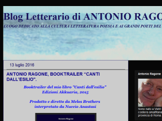 La Poesia di Antonio Ragone